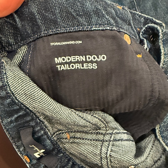 7 For All Mankind modern Dojo Tailorless jeans - Picture 4 of 5